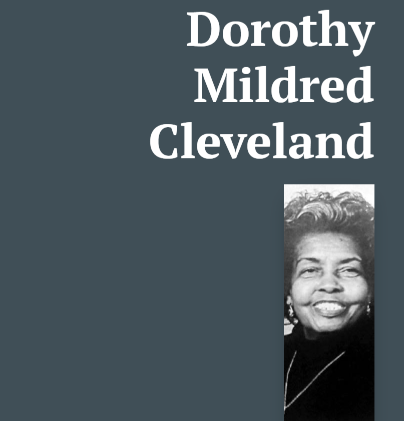 Dorothy Mildred Cleveland Complaint