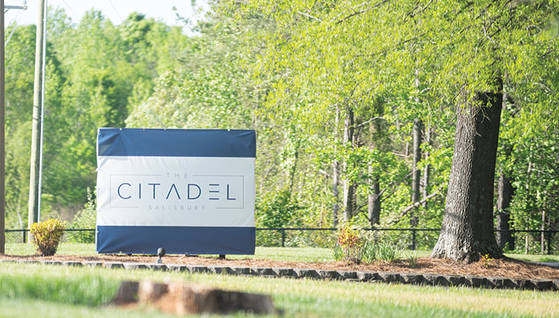Photo of citadel sign